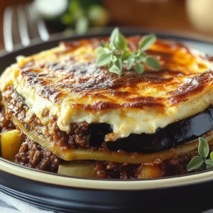 Outrageously Delicious Greek Moussaka
