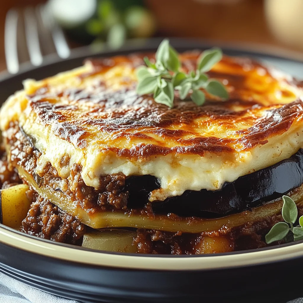 Outrageously Delicious Greek Moussaka