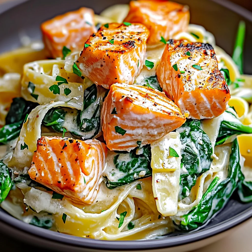 Salmon Spinach Pasta Dish: A Delicious and Nutritious Recipe to Try Today